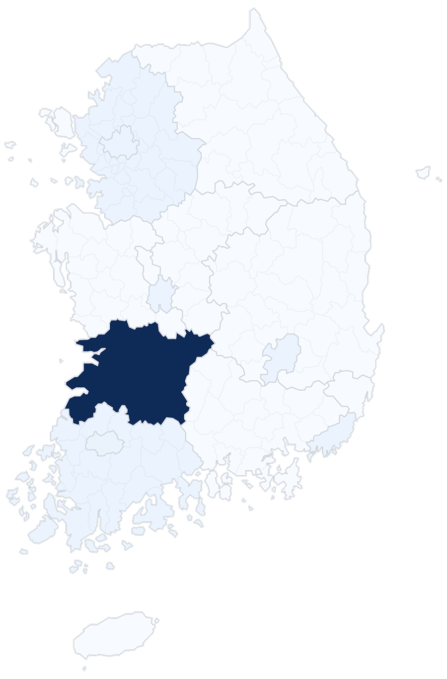 전북 지도 이미지