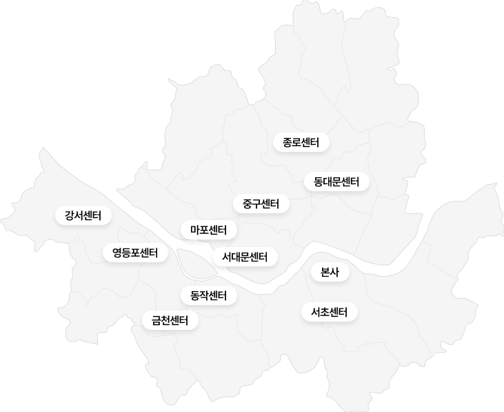 서울 지도 이미지